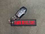 Remove Before Flight Pilot Aircraft Keychain Tag Travel Luggage Bag Tag