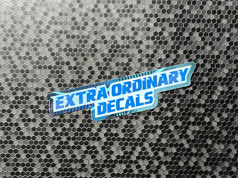 Extra Ordinary Decals sticker